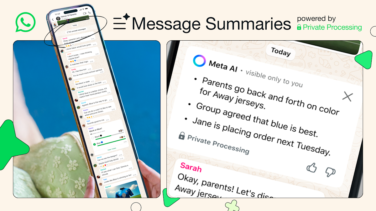 AI-powered chat summaries are coming to WhatsApp AI-powered chat summaries are coming to WhatsApp