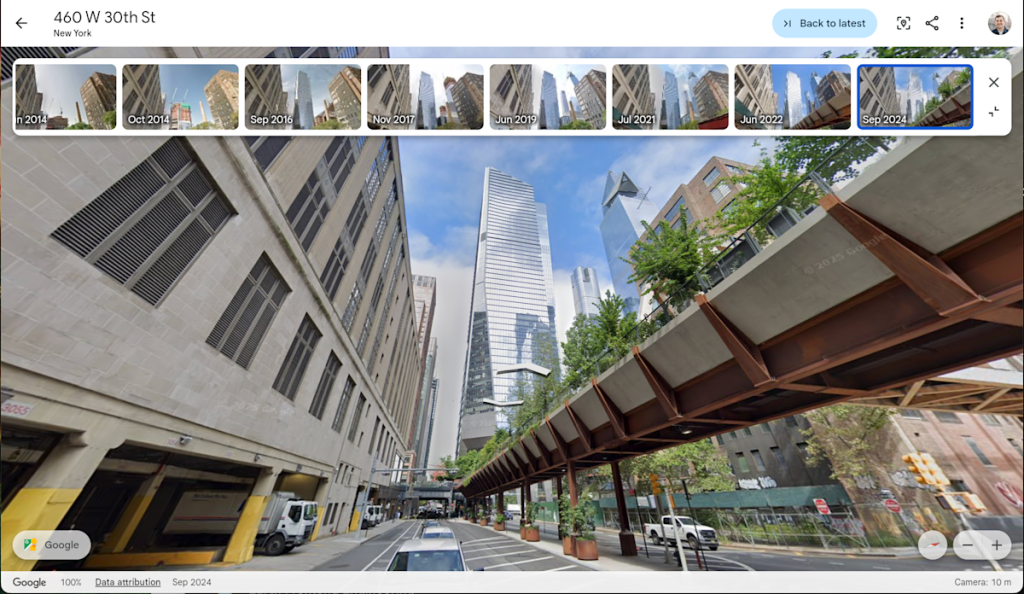 Google brings historical Street View to Google Earth