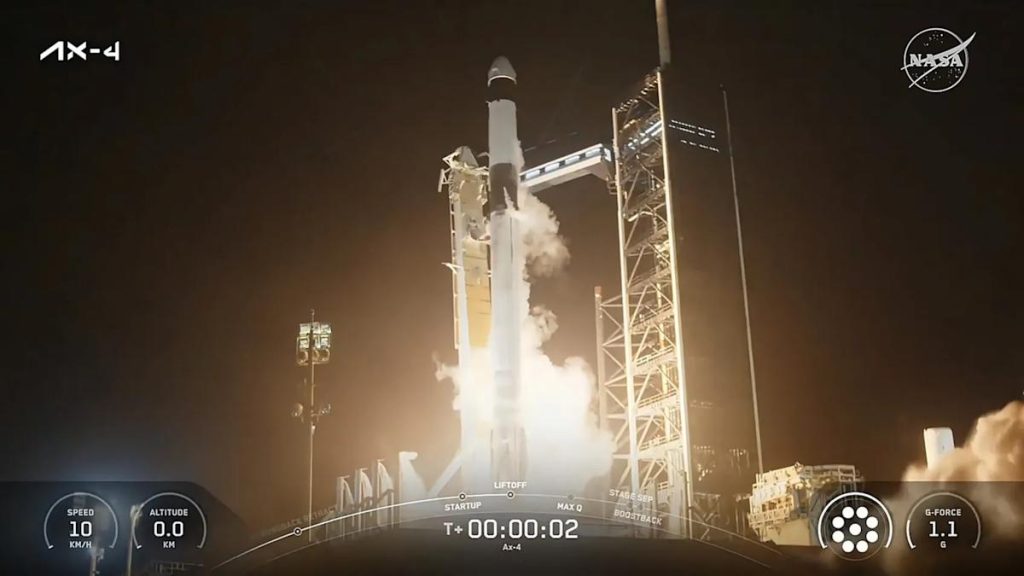 How to watch the Axiom Mission 4 astronauts reach the ISS