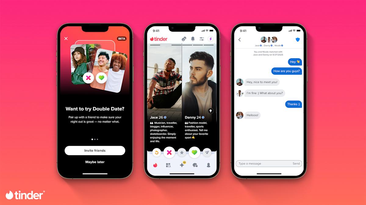 Tinder now lets you find double dates with friends Tinder now lets you find double dates with friends