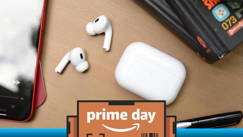 Apple's AirPods Pro 2 are still on sale for Prime Day and down to a record-low price