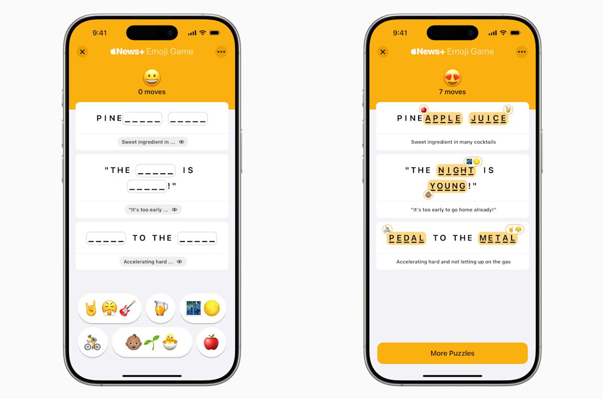 Apple’s Emoji Game is now out for News+ subscribers in the US and Canada Apple’s Emoji Game is now out for News+ subscribers in the US and Canada