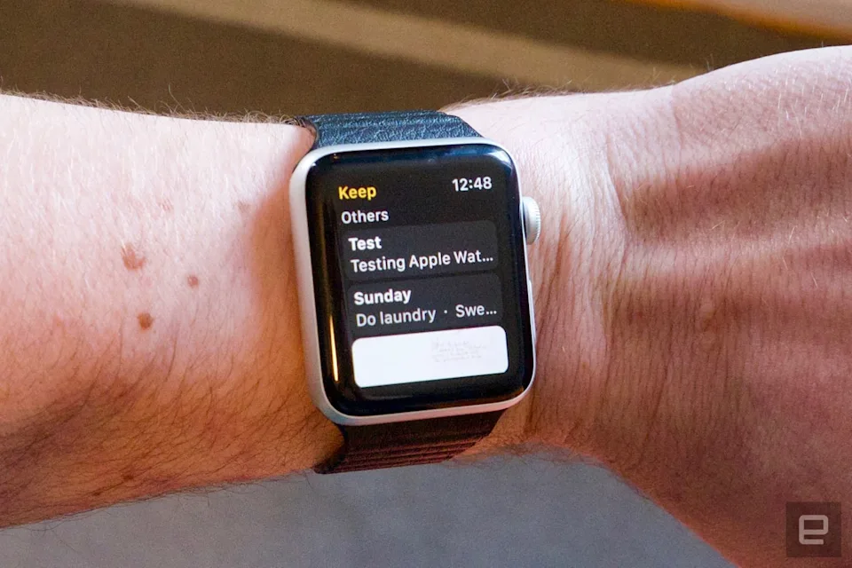 Google Keep no longer supports the Apple Watch Google Keep no longer supports the Apple Watch