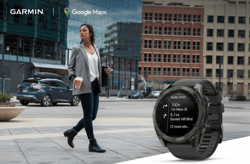 Google Maps comes to Garmin smartwatches