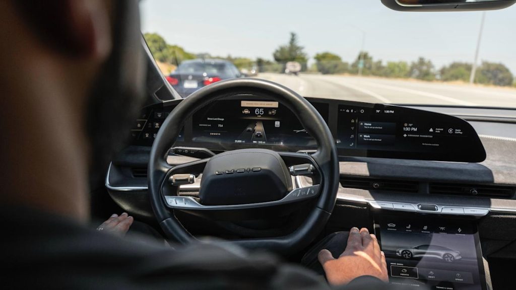 Lucid will add hands-free driving options later this month