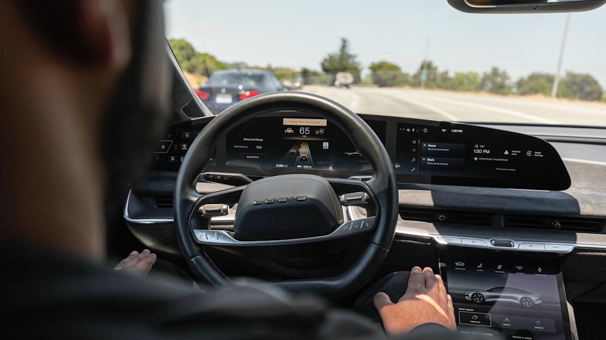 Lucid will add hands-free driving options later this month Lucid will add hands-free driving options later this month