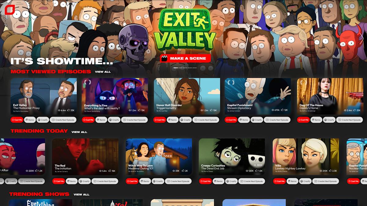Showrunner, an AI-powered streaming service, launches in alpha this week Showrunner, an AI-powered streaming service, launches in alpha this week