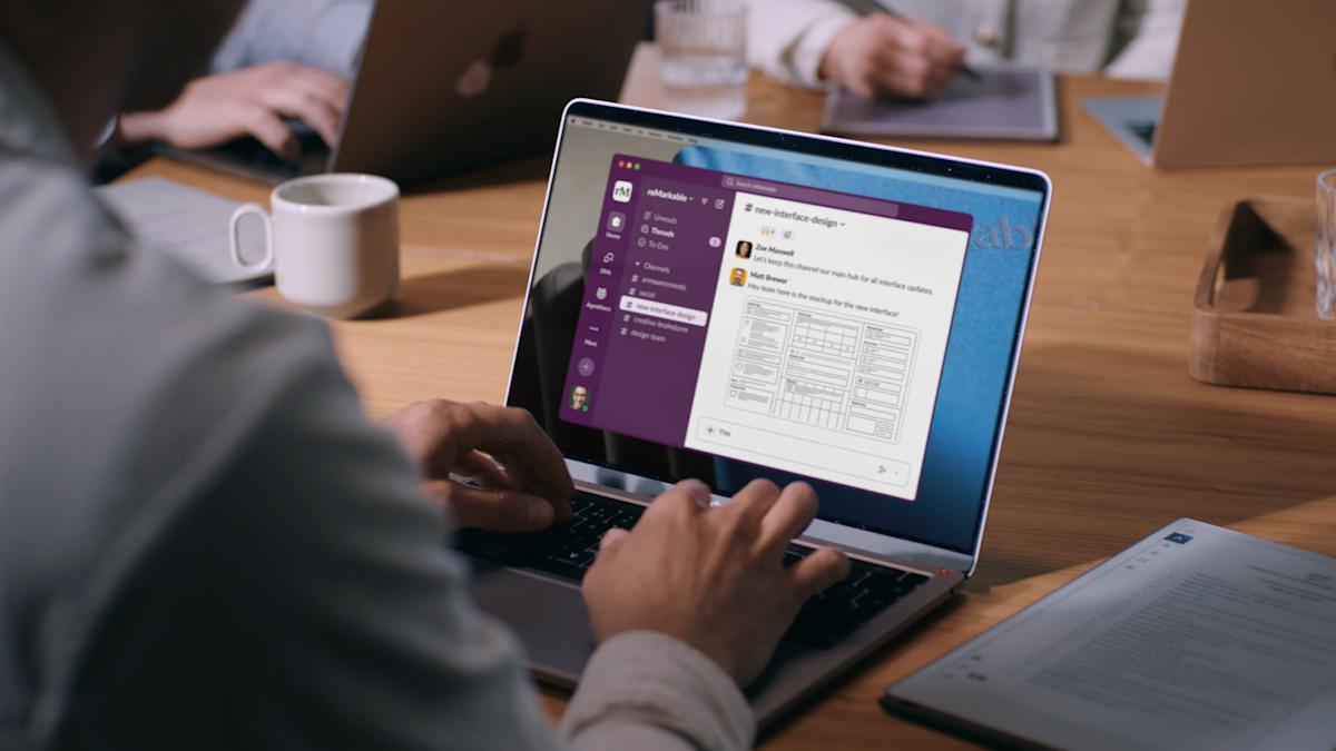 Slack now integrates with reMarkable’s e-paper tablets Slack now integrates with reMarkable’s e-paper tablets