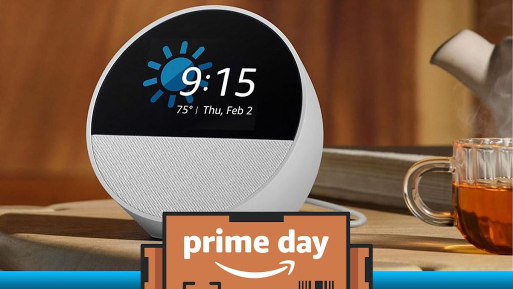 The Amazon Echo Spot drops to a record-low price for Prime Day