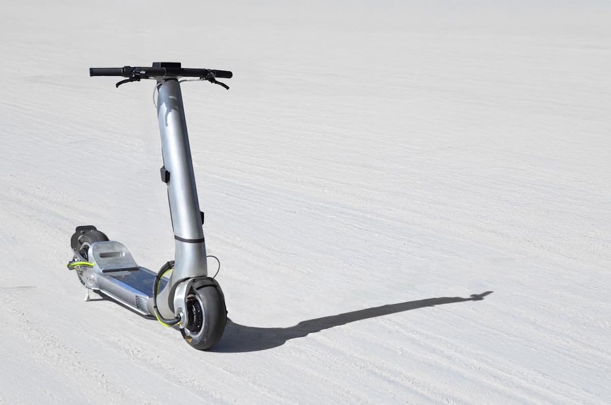 This is the daftest e-scooter in the world This is the daftest e-scooter in the world