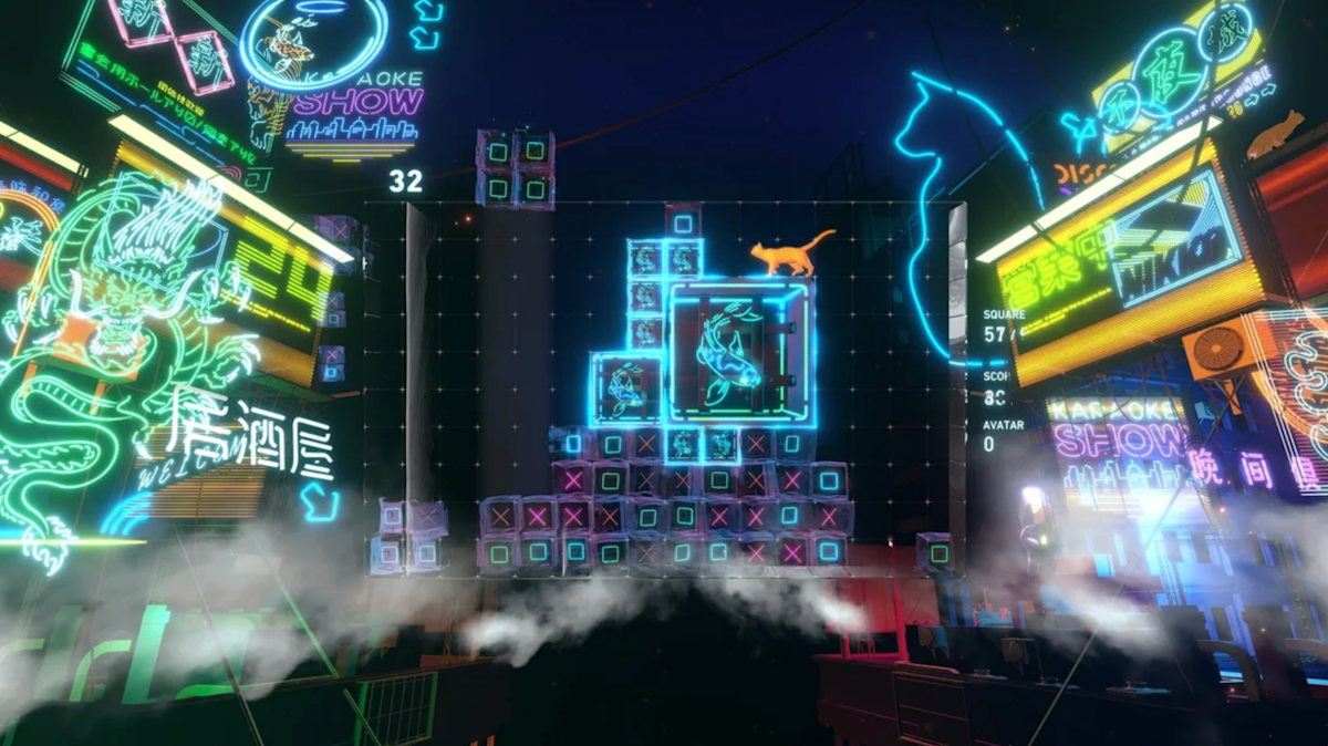 Beat-driven puzzler Lumines Arise will overload your senses on November 11