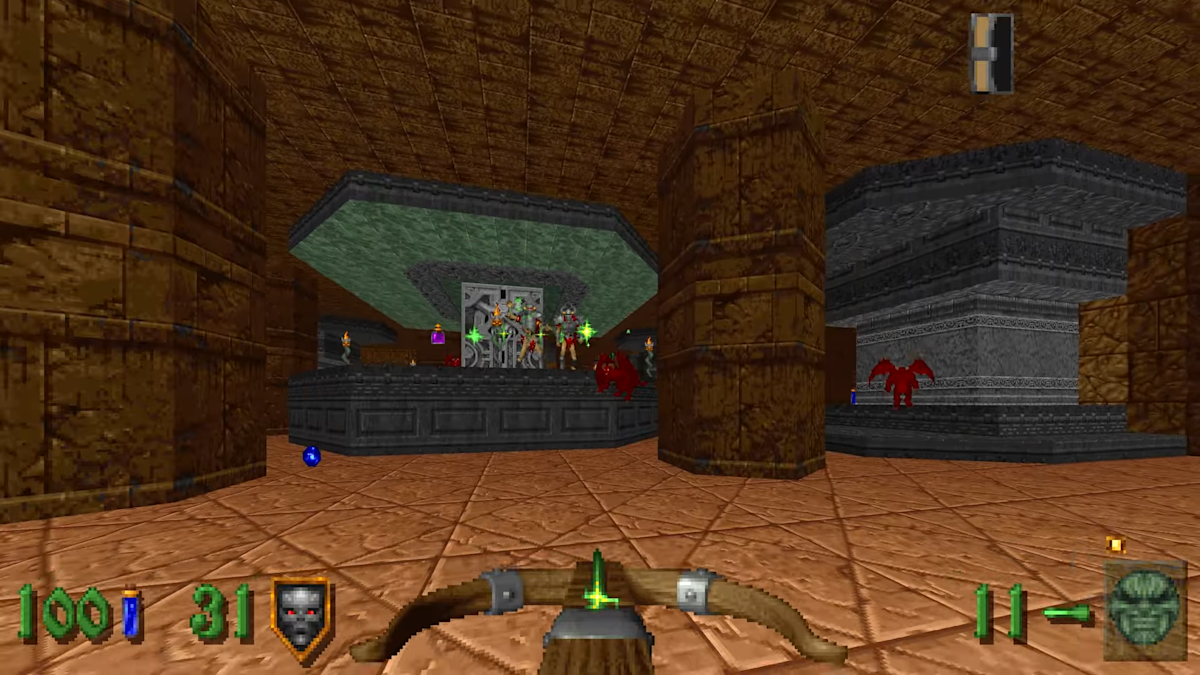 Heretic and Hexen have received a surprise remaster from Nightdive Studios