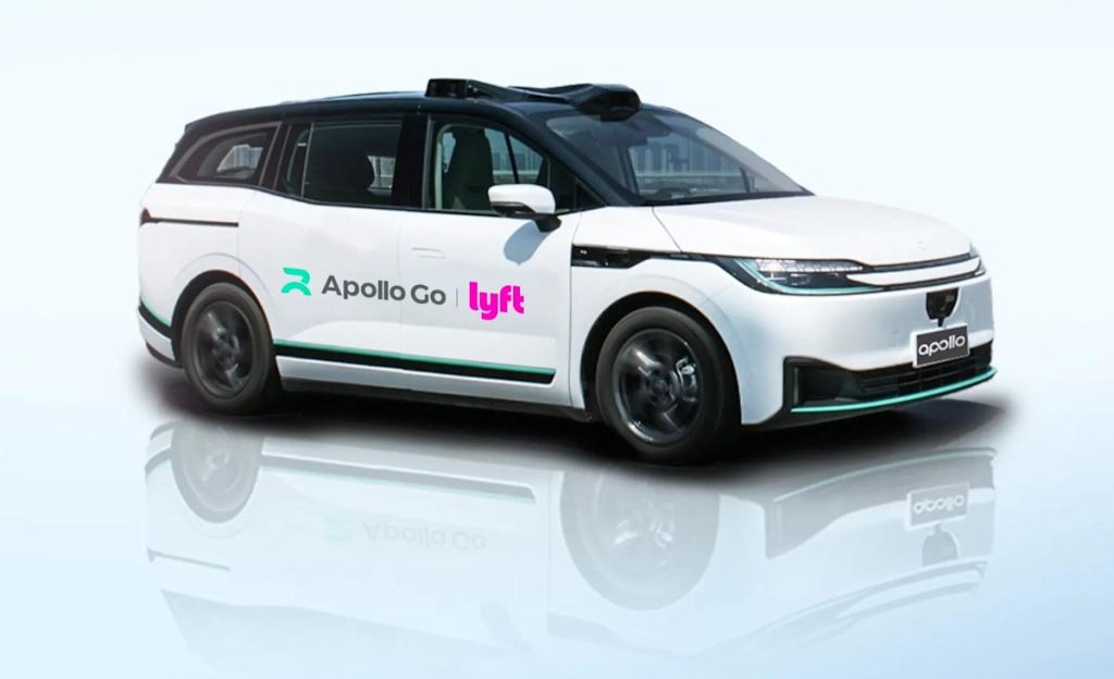 Lyft and Baidu plan to bring their robotaxis to the UK and Germany next year