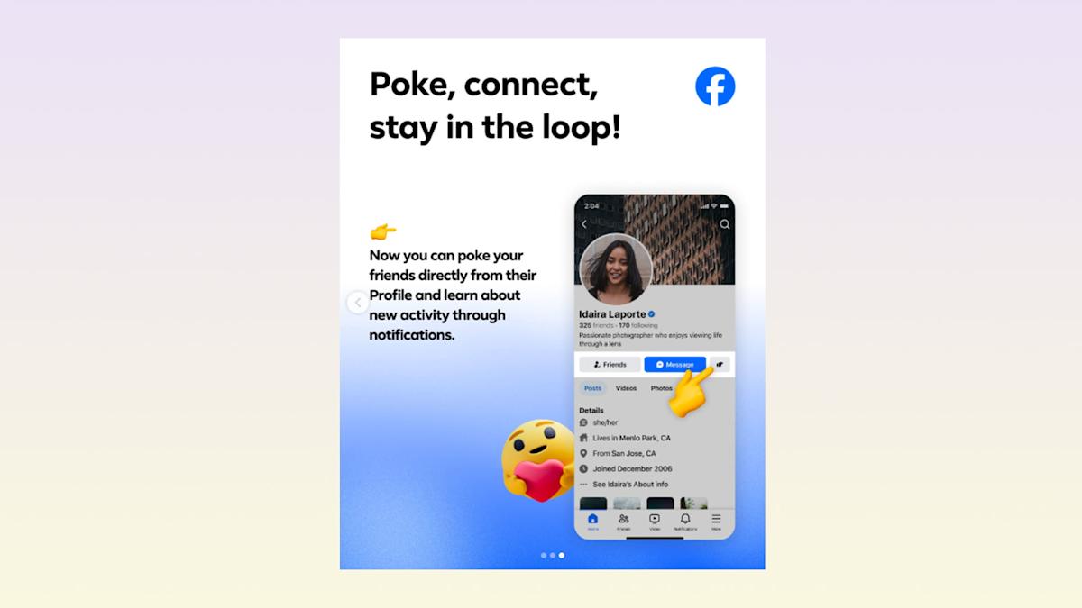 21 years later, Meta still hasn’t given up on the Facebook ‘poke’ 21 years later, Meta still hasn’t given up on the Facebook ‘poke’
