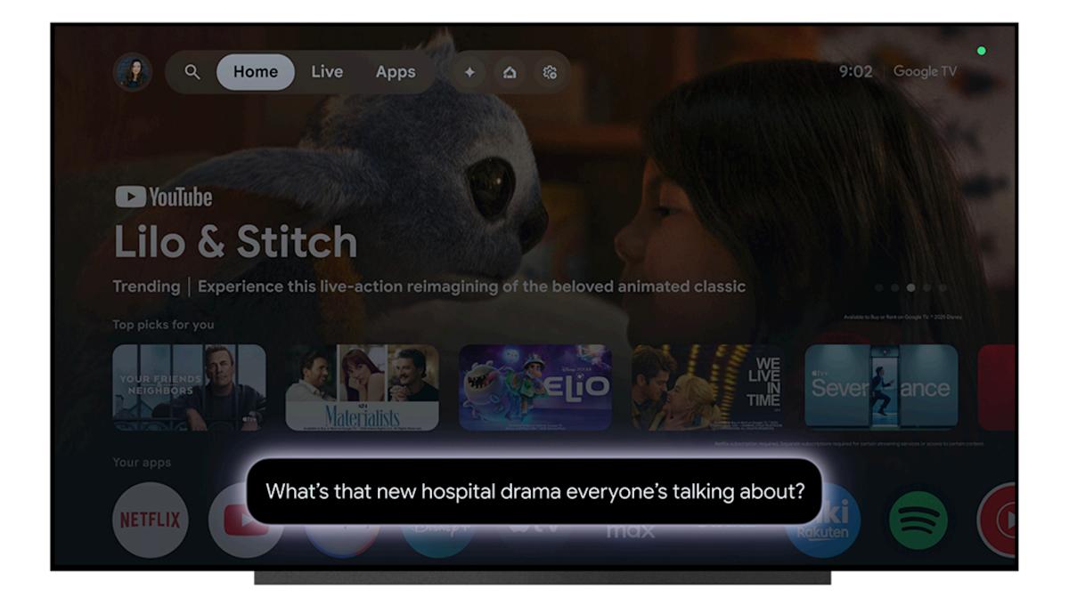 Gemini arrives on Google TV Gemini arrives on Google TV