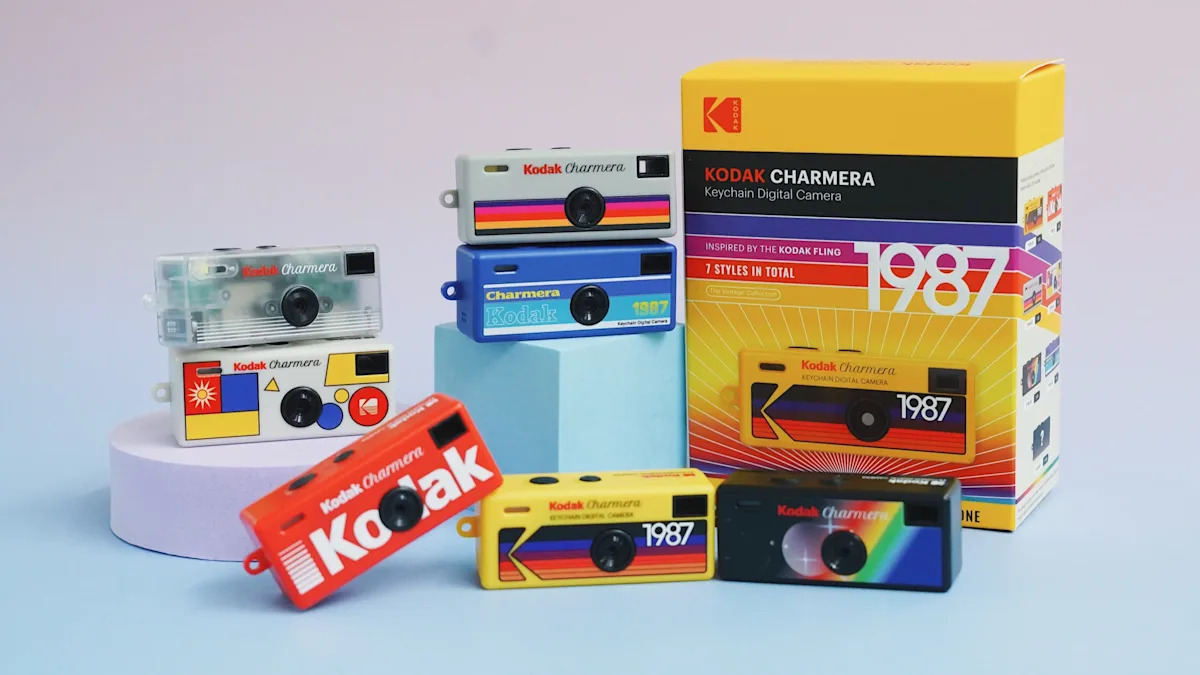 Kodak’s mini camera fits on your keyring and is smaller than an AirPods case