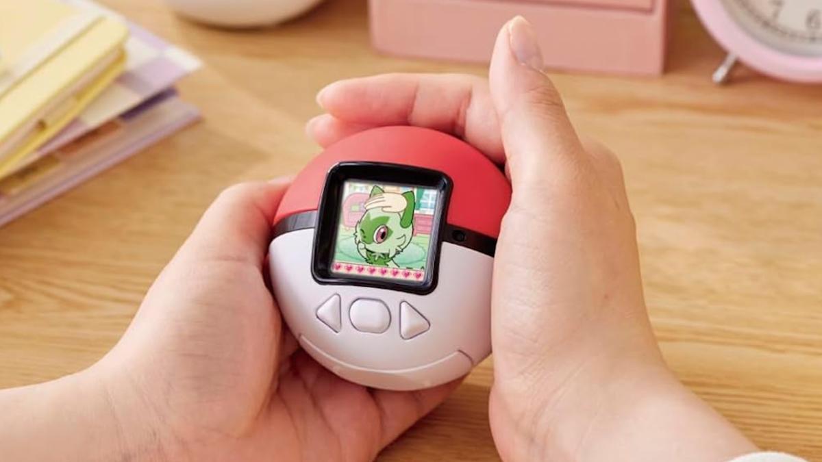 This pettable Poké Ball is a Tamagotchi-style toy with over 150 Pokémon inside and I need it now This pettable Poké Ball is a Tamagotchi-style toy with over 150 Pokémon inside and I need it now