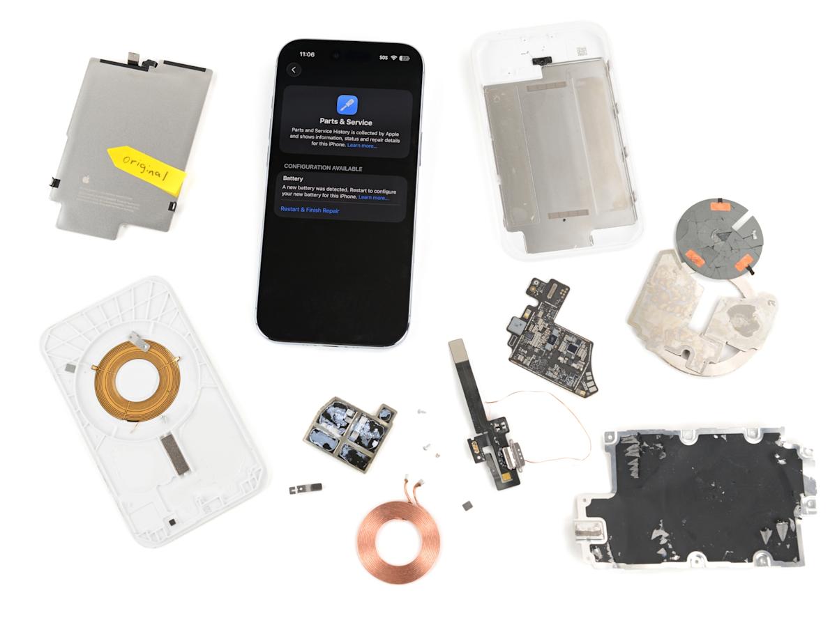 iFixit’s teardown shows the iPhone Air doesn’t sacrifice repairability for thinness